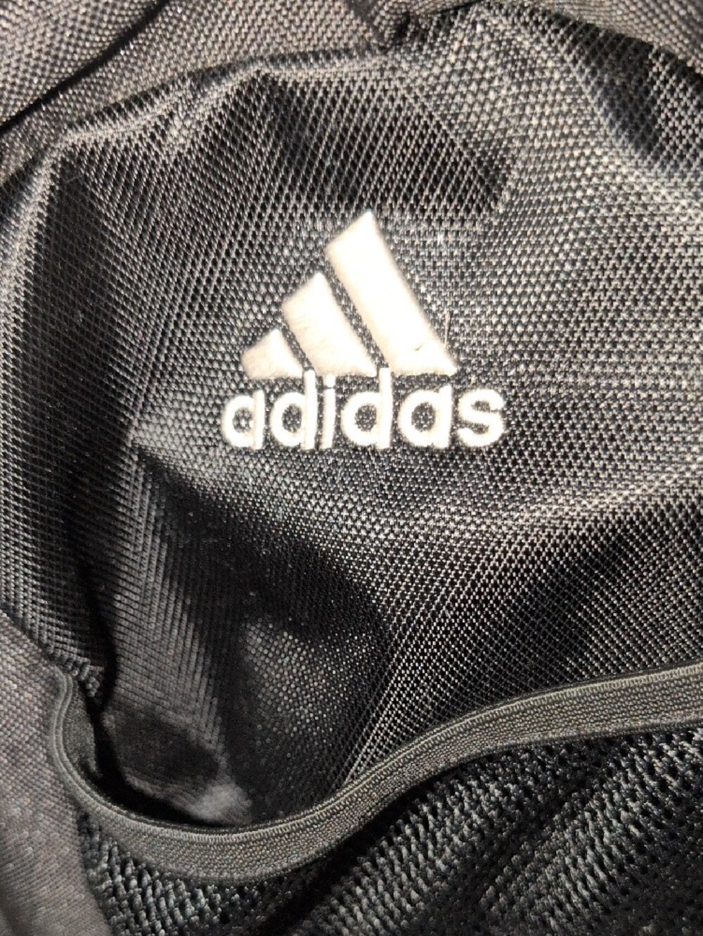 adidas Excel 6 Black Men's Backpack with Front Mesh Pocket Large Capacity - Picture 2 of 11